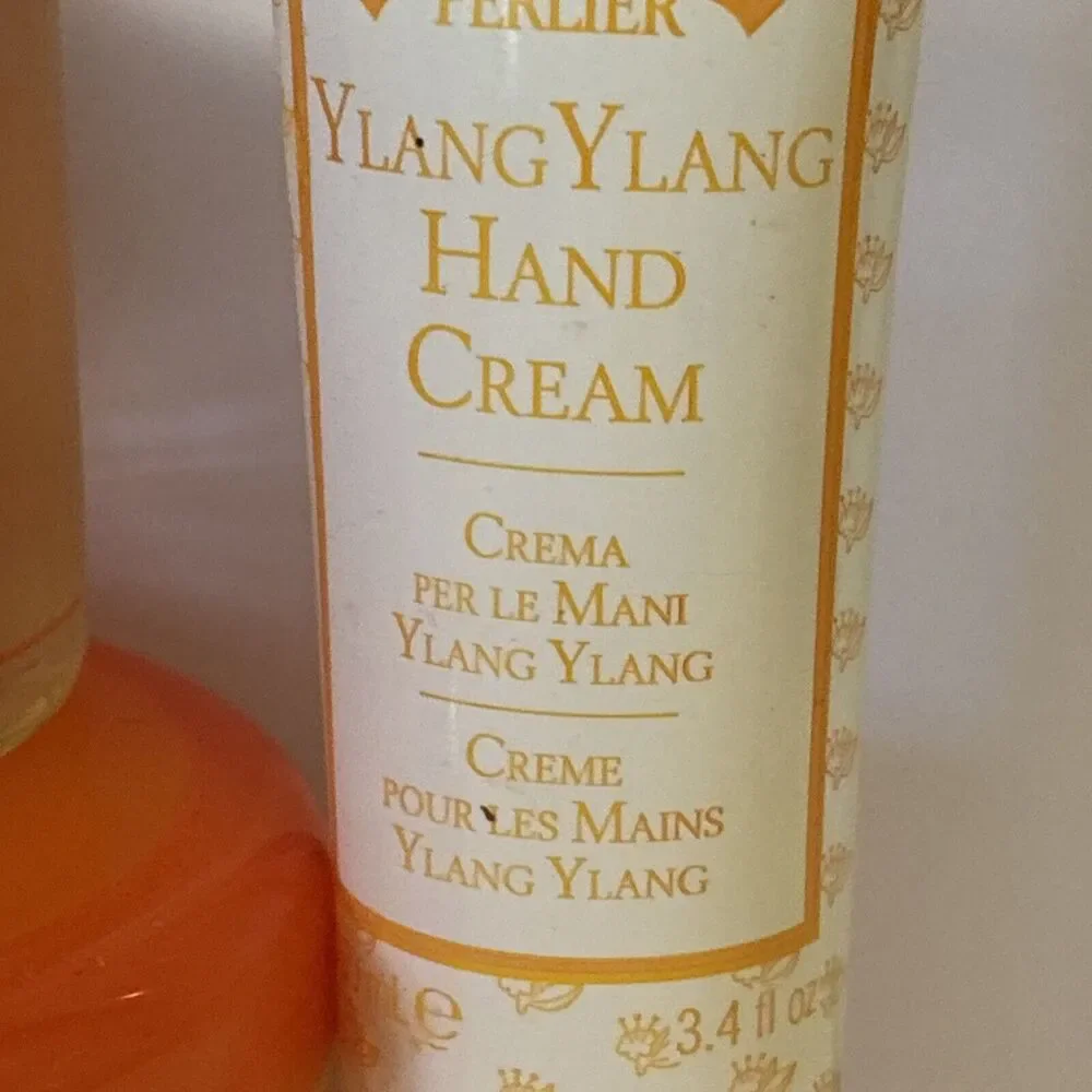 Ricette Naturali Perlier Bagno Ylang Talc, Body & Hand Cream, Foam Bath Spray